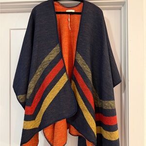 Shiraleah Reversible Wrap Poncho
